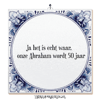 Wijsheid Spreuk Sticker by Tegelspreuken.nl