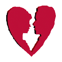 heart kiss STICKER by imoji