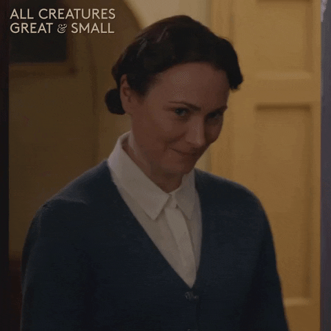allcreaturestv giphyupload smile animals cheeky GIF
