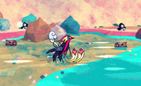dishbug water beastie hot spring beastieball GIF