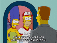 Talking Season 17 GIF by The Simpsons