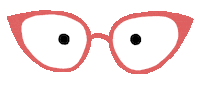 Eyes Glasses Sticker