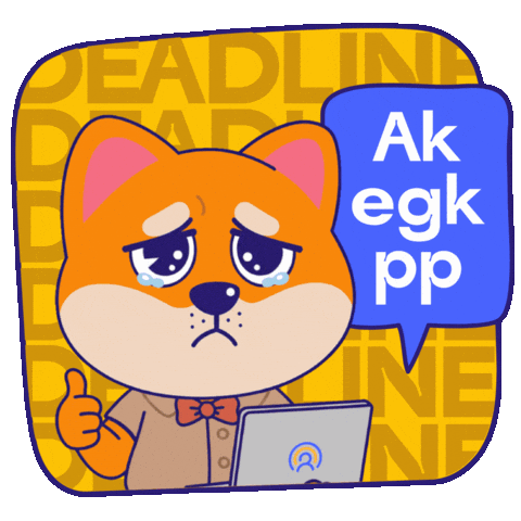 Sad Dog GIF by KOL.ID