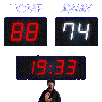 74 Away Sticker