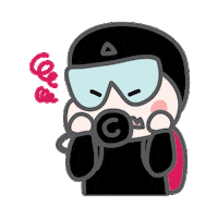 dray1004 fire diving scuba diver Sticker