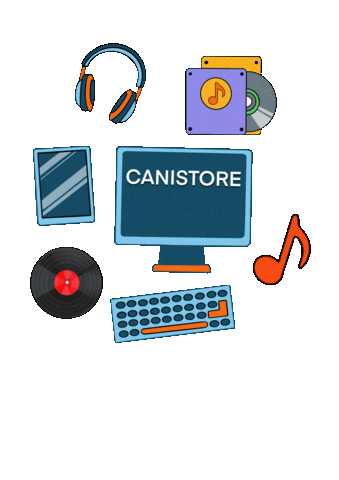 Canistore giphyupload music mobile artist Sticker