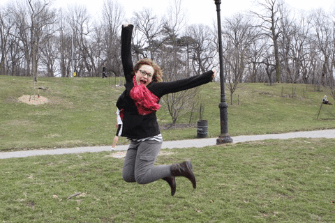 jumping GIF