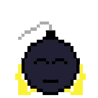 KytesPixel boom anger bomb kp Sticker