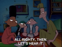 hey arnold nicksplat GIF