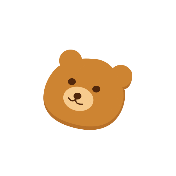 Bear Sticker by WUNDERFOLKS