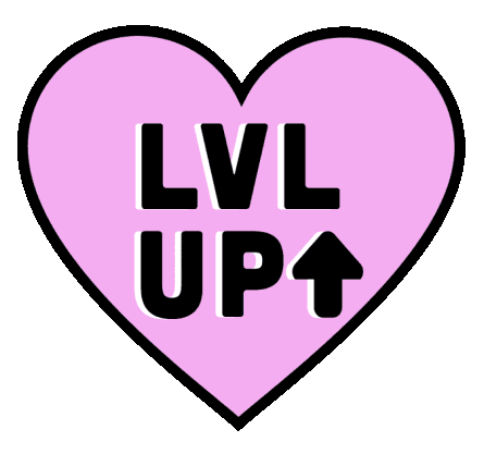 Video Games Hearts Sticker by Lily Xiao Haselton