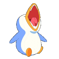 Feed Me Crying Sticker by Pudgy Penguins