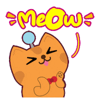 Cat Meow Sticker by BerjayaTimesSquare