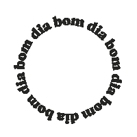 Good Morning Circle Sticker