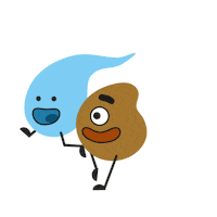 Poo Sticker by Pampers Belgium - The Netherlands