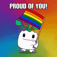 Gay Pride Rainbow GIF by Magic Eden