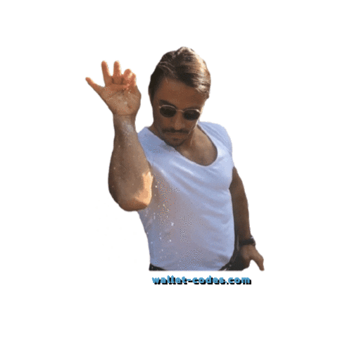 WalletCodesGlobal giphyupload esports diamonds saltbae Sticker