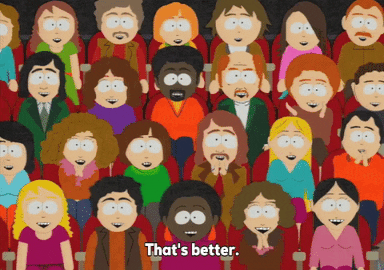 crowd hall GIF by South Park 