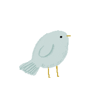 Bird Twitter Sticker by Sophie Corrigan