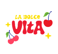 Cherry Euro Sticker by drinkwildwonder