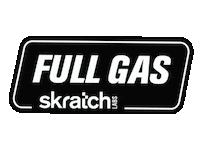 Full Gas Sticker by Skratch Labs