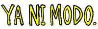 Ni Modo Johnnymodo Sticker