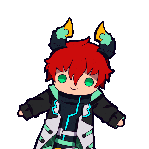 Happy Jump Sticker
