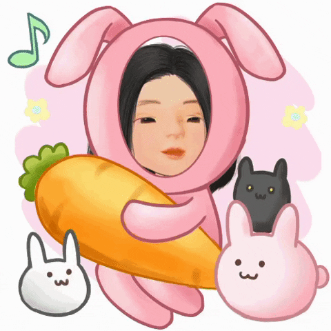 Rabbit Carrot GIF