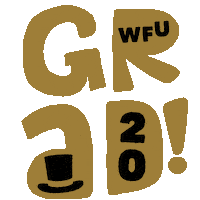 Wfugrad Sticker by Wake Forest University