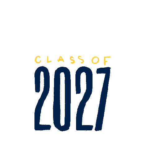 Allegheny 2027 Sticker by Allegheny College