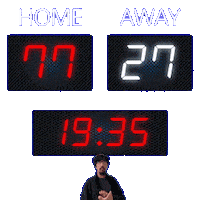 27 Away Sticker