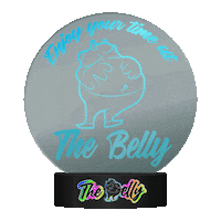 thebellydesserts belly takeaway desserts waffles Sticker