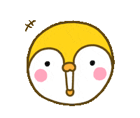Anduony happy laugh face penguin Sticker