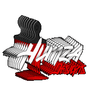 humzadesigns designer graphic designer humzadesigns humzadesigns logo Sticker