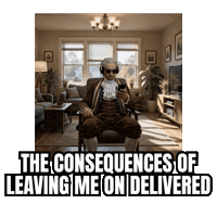 Left On Read Text Me Back Sticker