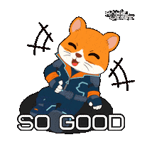 So Good Lol Sticker by Hamieverse