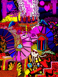 Ice Cream Drugs GIF by Ellie Skrzat