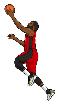 Harden Houston Rockets Sticker