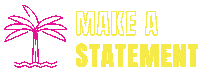 hollerworld sunglasses statement holler make a statement Sticker