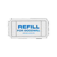 Refill Sticker by Reuse Alliance