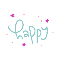 Happy Art Sticker