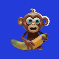Hungry Monkey GIF