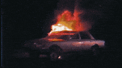 Car Burning GIF