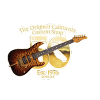 Schecter Custom Shop Sticker by Schecter Guitar Research