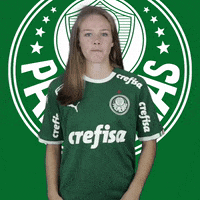 Palmeiras sorriso palmeiras camisa feminino GIF