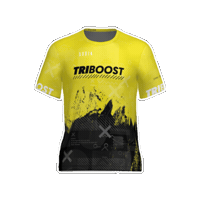Camiseta Triatlon Sticker by Carrera La Melonera