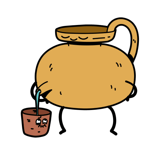 Cartoon Stone Sticker