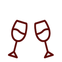 divvino drink cheers wine drinking Sticker