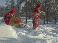 everwhatproductions funny lol snow winter GIF