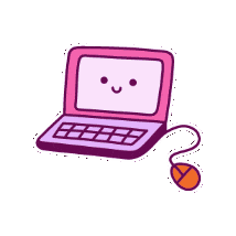 OrnelasDesign giphygifmaker happy pink sticker Sticker